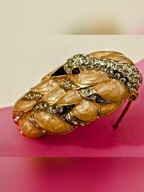 Vintage Signed Ciro Swan Bird Brooch/ Pin